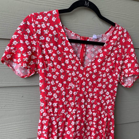 Floral Gap Fit & Flare Dress - Picture 3 of 7